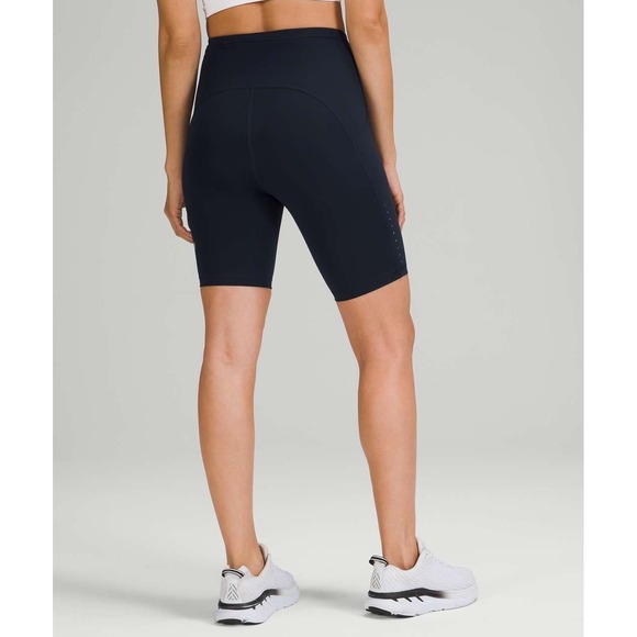 Lululemon Swift Speed High-Rise Short 8" True Navy Size 4 W7BQ3S - Picture 11 of 12